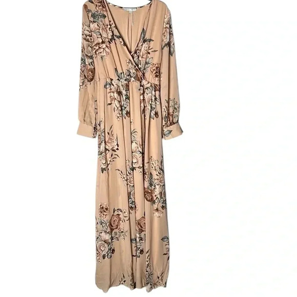 Baltic Born Dresses & Skirts - Baltic Born Lydia Women’s Peachy Multicolor Maxi Dress Size XXL